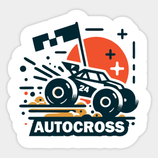 autocross Sticker